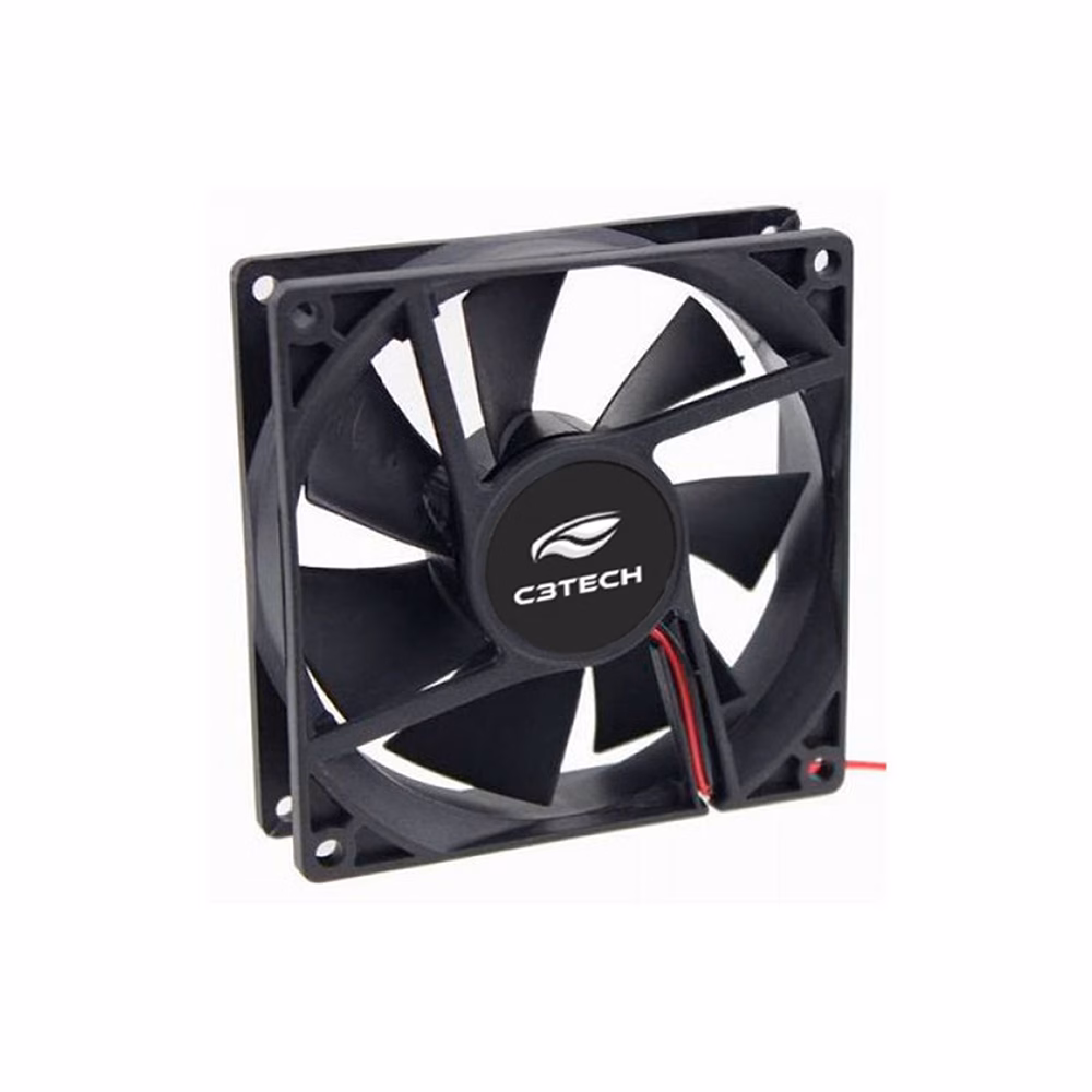 Cooler Fan 8cm 80mm C3Tech F7-10BK OEM - Imagem 2