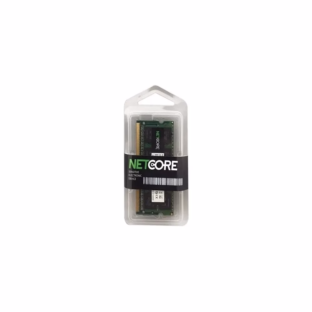 Memória RAM Netcore 8GB DDR3 1600MHz NET38192SO16LV