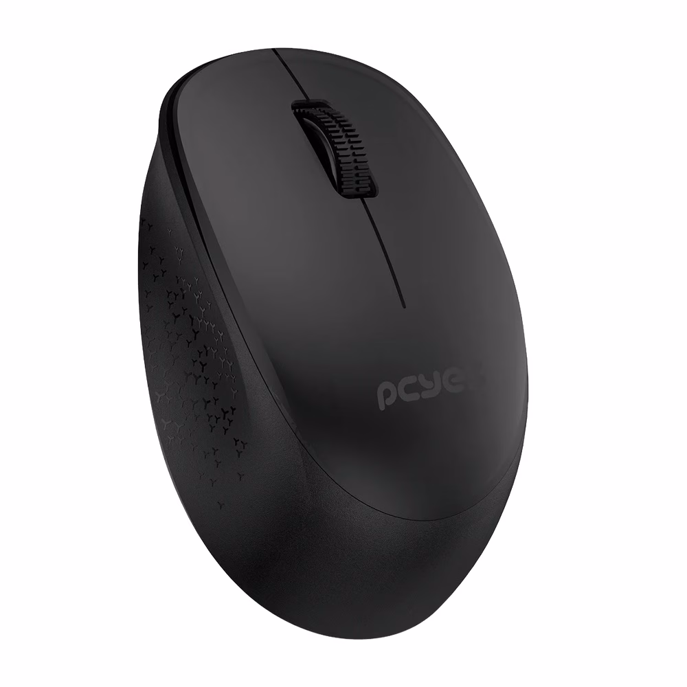 Mouse Sem Fio PCYes Mover Black 1600DPI Silent PMMWSCB - Imagem 2